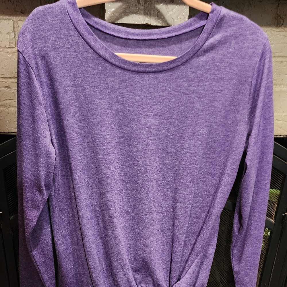 Purple ladies top